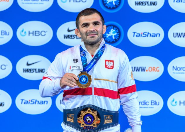 Magomedmurad GADZHIEV wywalczył dla Polski pierwszy tytuł Mistrza Świata
