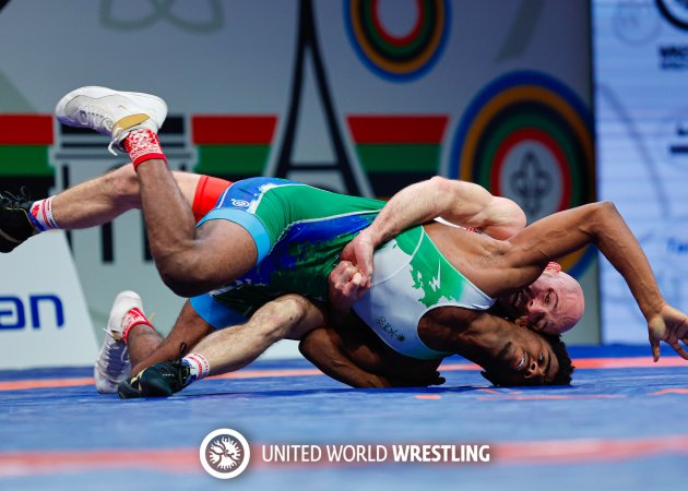 67kg GR - Mateusz Bernatek (POL) df. Ahmed Fawzi M Barahmah (KSA) 0141-X5.jpg